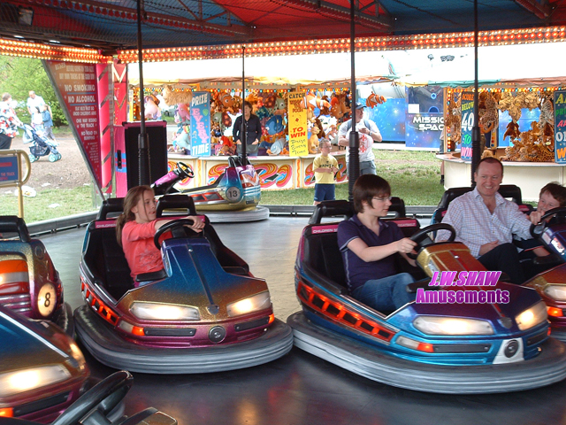 Image of J.W.Shaw Amusements Dodgems at Knutsford Royal Mayday Fun Fair