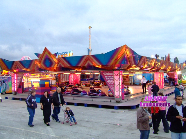 Image of J.W.Shaw Amusements Dodgems at Hull May Fair