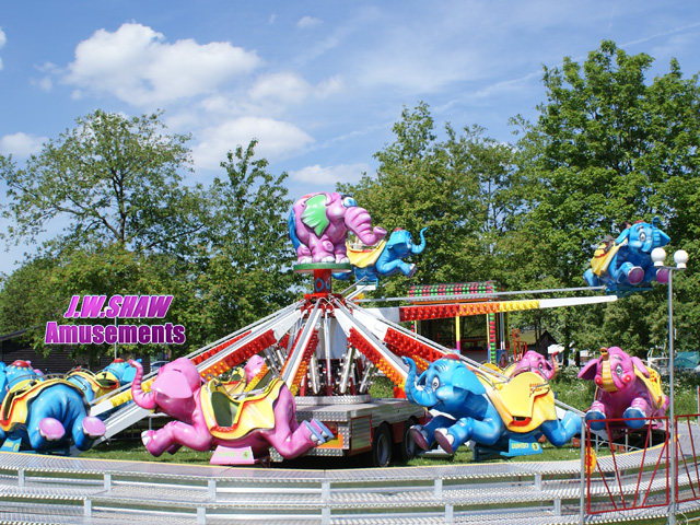 Image of J.W.Shaw Amusements Flying Dumbo